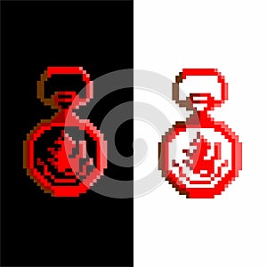 symbology and logo pixel vector design in anime Full Metal Alchemist