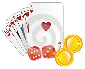 Symbols of casino