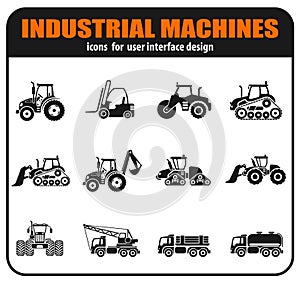 Symbols of Construction Machines