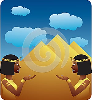 Symbols of Egypt photo