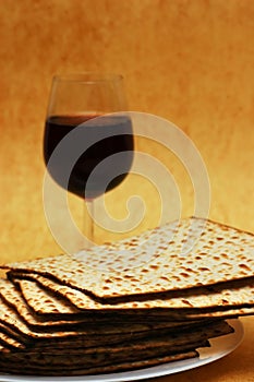 Symbols of Passover photo