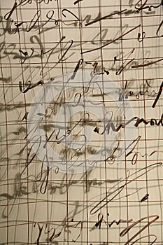 Symbols from rusty wire