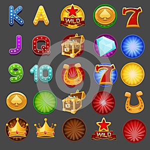 Symbols for slots game