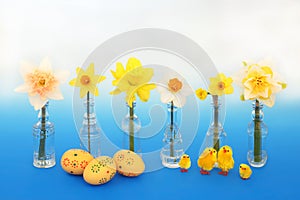 Symbols of Spring and Easter Composition