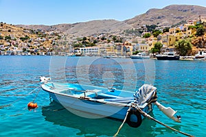 Symi Harbour. Greece