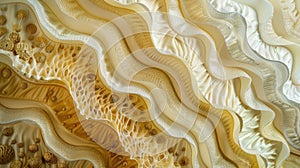 Hexagon pattern elegantly arranged side by side, Ai Generated