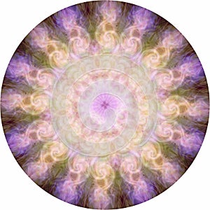 Symmetrical Angelic Energy Meditation Mandala