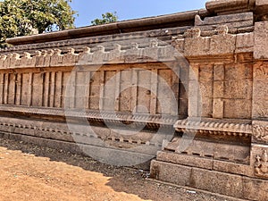 Symmetrical building at Mahabalipuram, Tamilnadu
