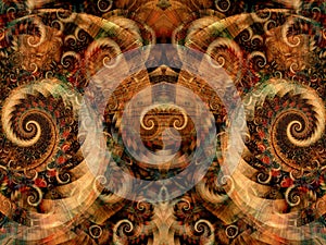 Symmetrical Fantasy Texture