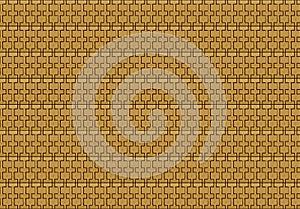 Symmetrical seamless texture of their elements of a metal watchband.