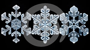 symmetrical water molecules