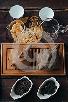 The symmetry of the tea ceremony