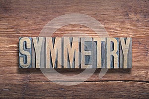 Symmetry word wood
