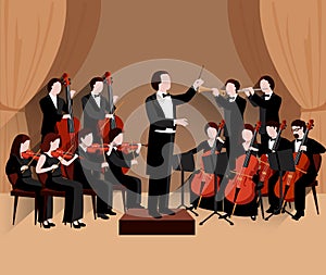 Symphonic Orchestra Flat photo