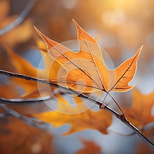 A Symphony of Change: Leaves Fall, Flutter, and Float.