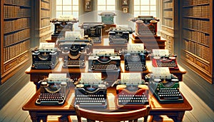 Symphony of Typewriters photo
