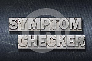 Symptom checker den