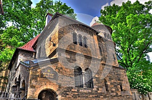 Synagoge in Prag HDR