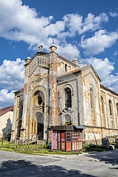 Synagogue building in Bytca, Slovakia