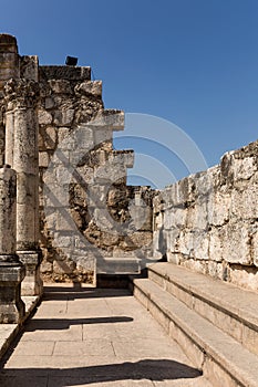 Synagogue in Capernaum - Israel