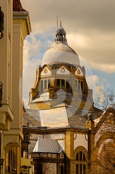 Synagogue in center of Novi Sad