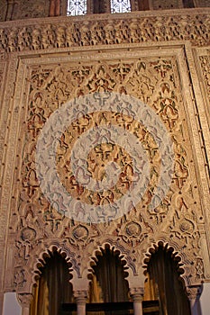 The Synagogue of El Transito, once also known as the "Synagogue Samuel ha-Levi" is a historic building in Toledo, Spain.