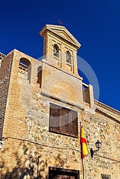 Synagogue of El Transito in Toledo, Spain. Now it is a museum photo