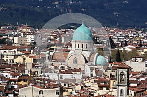 Synagogue, Florence, Italy photo