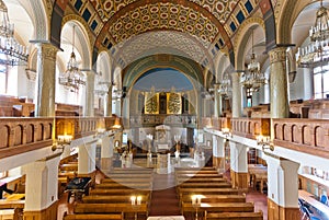 Synagogue interior