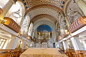 Synagogue interior