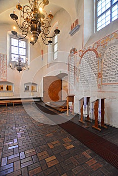 Synagogue interior