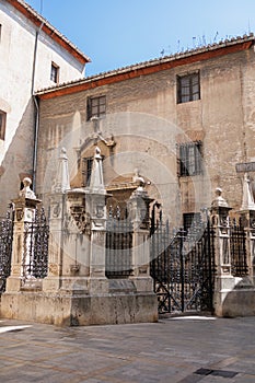 Synagogue Menor, Building Exterior in Valencia, Spain photo