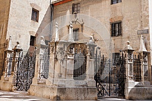 Synagogue Menor, Building Exterior in Valencia, Spain photo