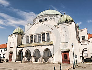 Synagoga v Trenčíně, Slovensko, sakrální architektura
