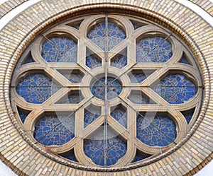 Synagogue Window in Novi Sad