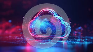 sync flickering cloud storage icon