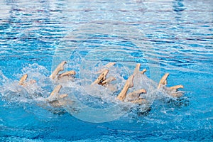 Synchronized swimmers