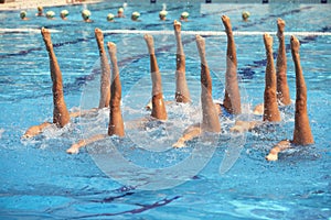 Synchronized swimmers