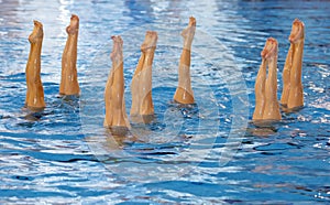 Synchronized swimming