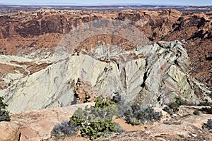 Syncline Crater Formation