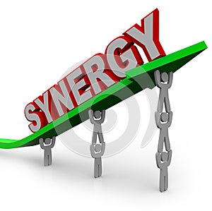 Synergy - Teamwork People Partner for Combined Strength