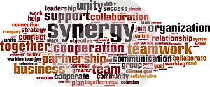 Synergy word cloud