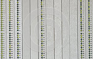 Synoptic Panel for signalling alarms with green led