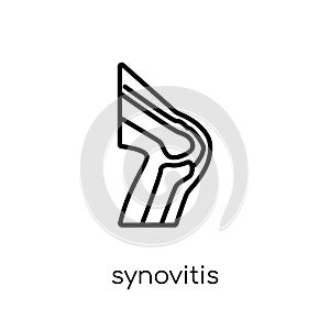 Synovitis icon. Trendy modern flat linear vector Synovitis icon photo