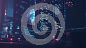 syntax scanning code editor