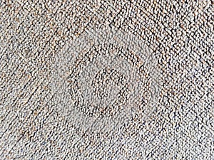 Syntetic carpet texture background in close up