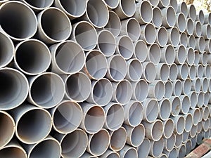 Synthetic Symphony: Abstract Composition of Interwoven Plastic Pipes