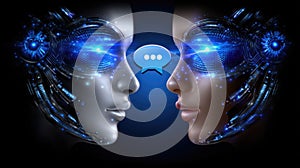 Synthetic thinking circuit: mechanized cognition, smart platform, neural response, internet mesh, futuristic input