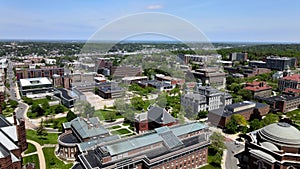 Syracuse University, Aerial View, New York State, Downtown