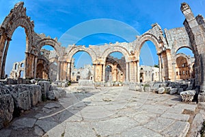 Syria - Church of St. Simeon - Qal'a Sim'an